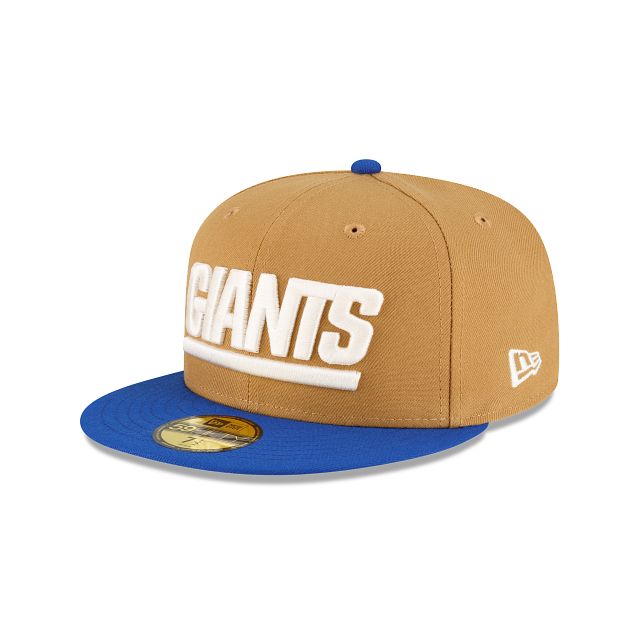 New York Giants Ivory Wheat 59FIFTY Fitted Hat sold by New Era product image thumbnail 3