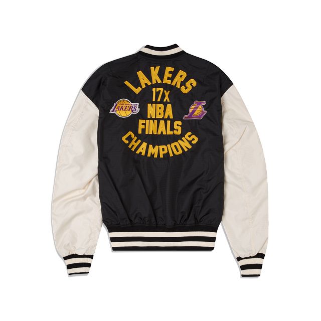 Alpha Industries X Los Angeles Lakers MA-1 Bomber Jacket sold by New Era product image thumbnail 2