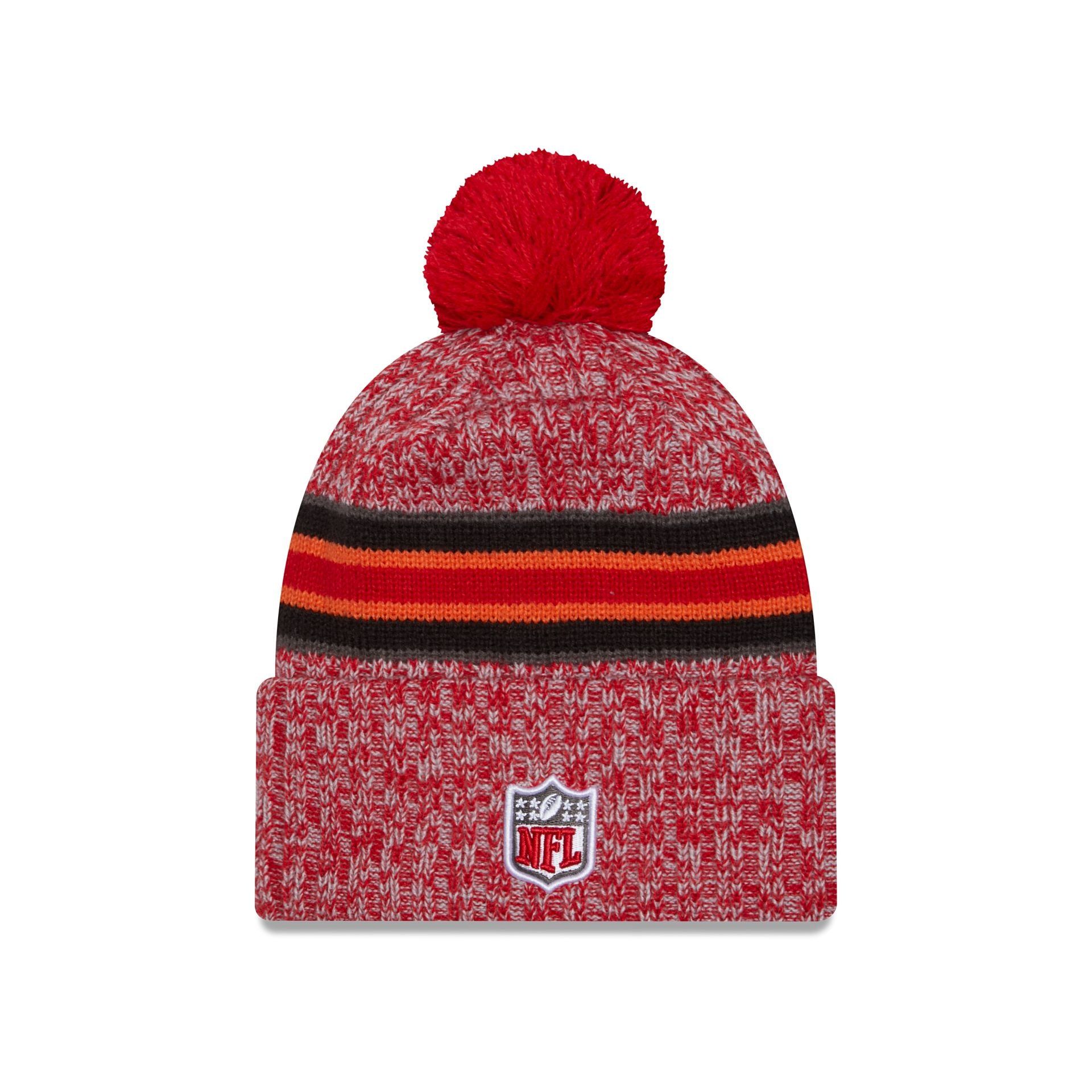 Tampa Bay Buccaneers 2023 Cold Weather Pom Knit Hat sold by New Era product image thumbnail 2