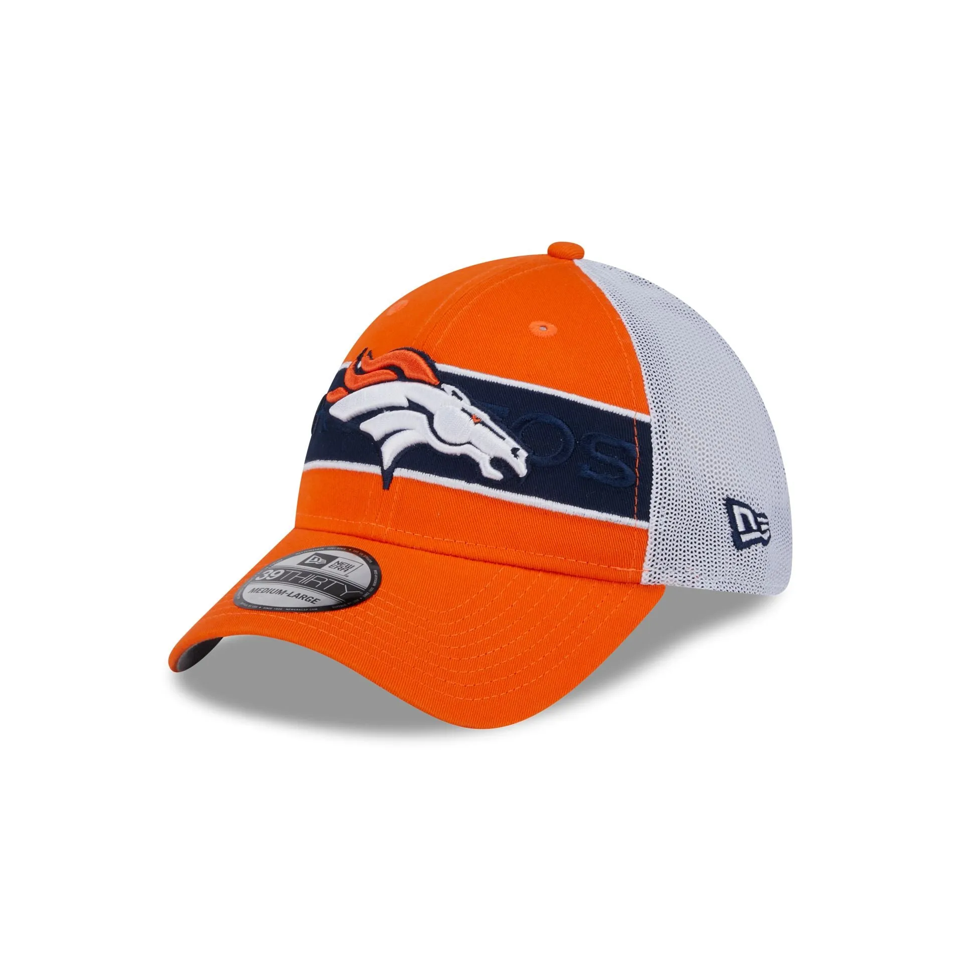 Denver Broncos Banded 39THIRTY Stretch Fit Hat sold by New Era