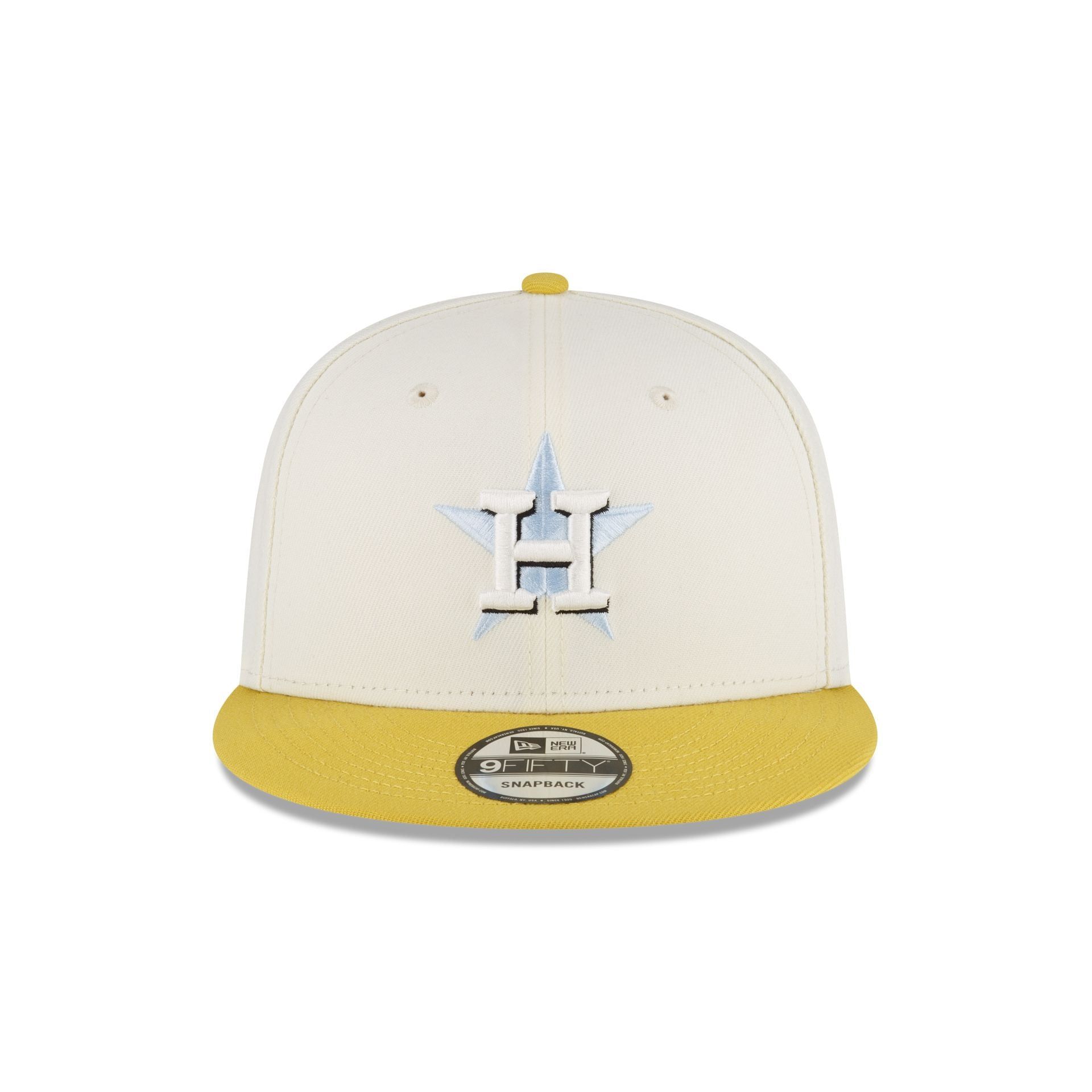 Houston Astros Chartreuse Chrome 9FIFTY Snapback Hat sold by New Era product image thumbnail 2