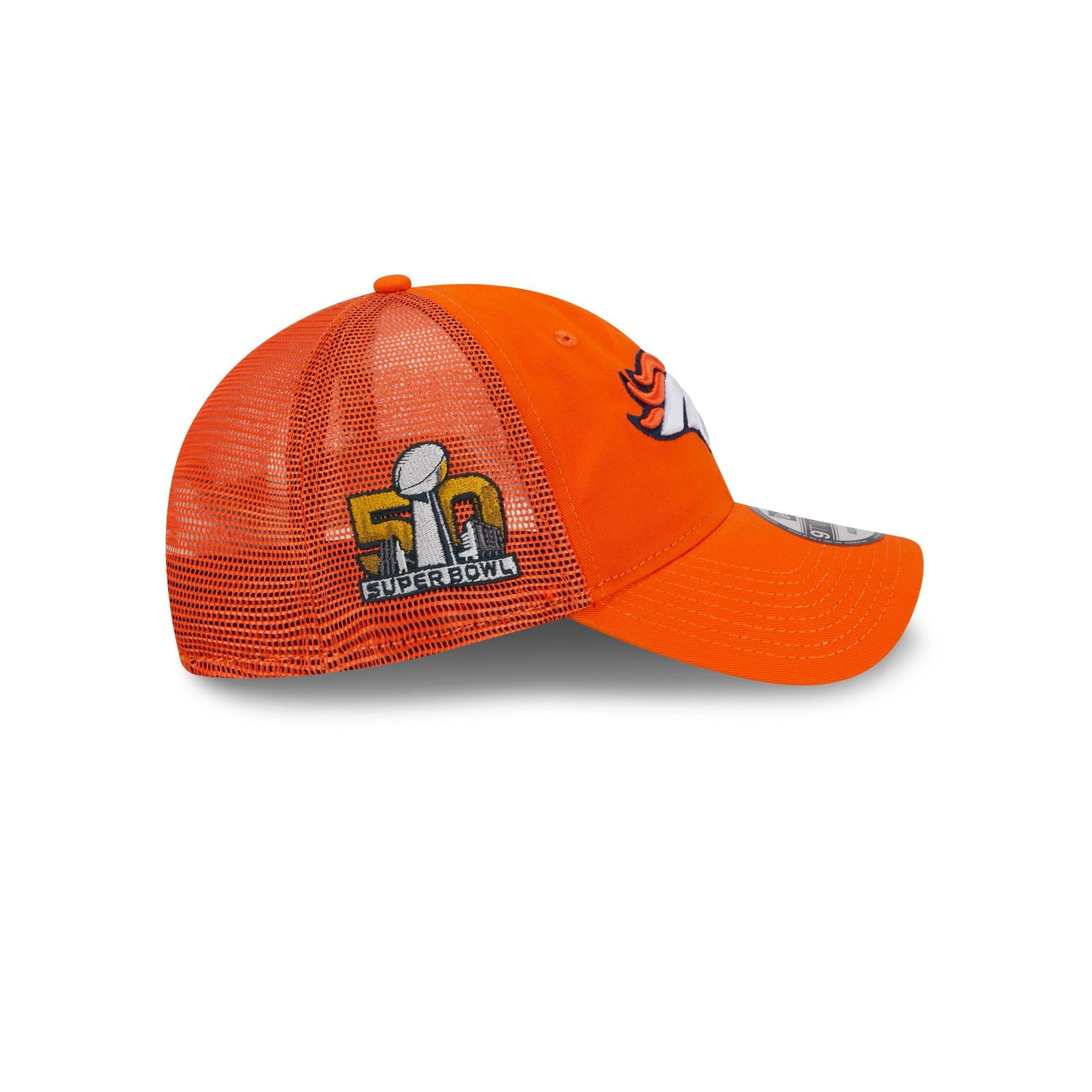 Denver Broncos Throwback 9TWENTY Trucker Hat sold by New Era product image thumbnail 4