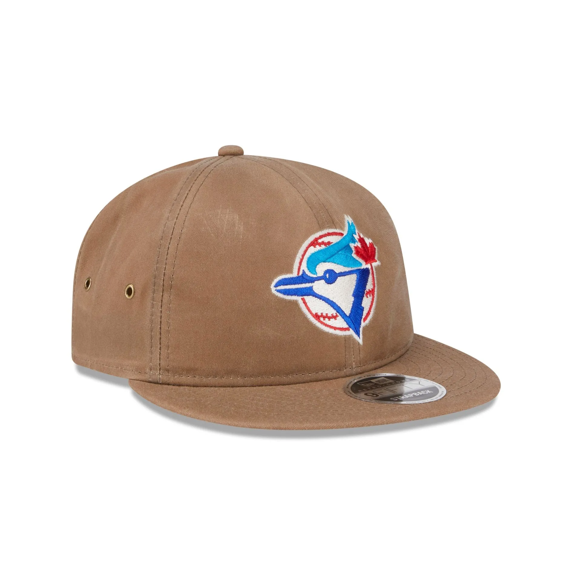 Toronto Blue Jays Khaki Retro Crown 9FIFTY Adjustable Hat sold by New Era product image thumbnail 3