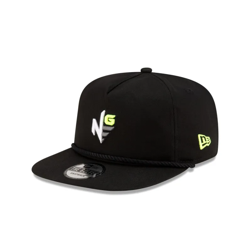 New Era Golf Black Logo Golfer Hat sold by New Era