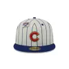 Big League Chew X Chicago Cubs Pinstripe 59FIFTY Fitted Hat sold by New Era