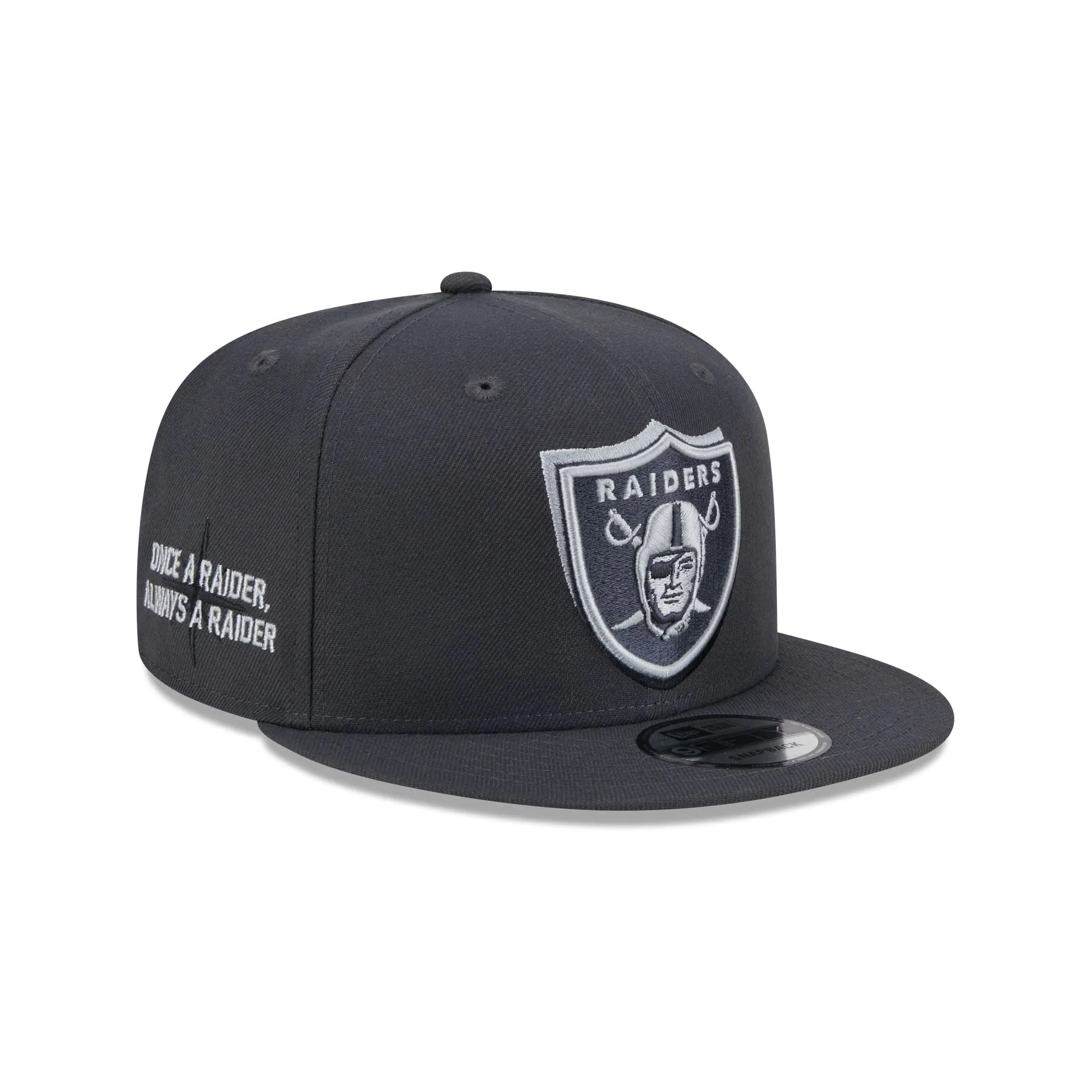 Las Vegas Raiders 2024 Draft 9FIFTY Snapback Hat sold by New Era