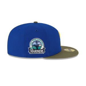 Just Caps Dark Forest Visor Seattle Mariners 59FIFTY Fitted Hat sold by New Era