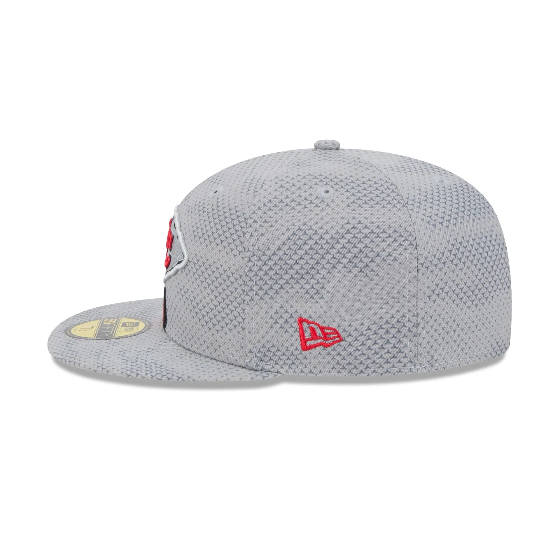 Kansas City Chiefs 2024 Sideline Gray 59FIFTY Fitted Hat sold by New Era product image thumbnail 5
