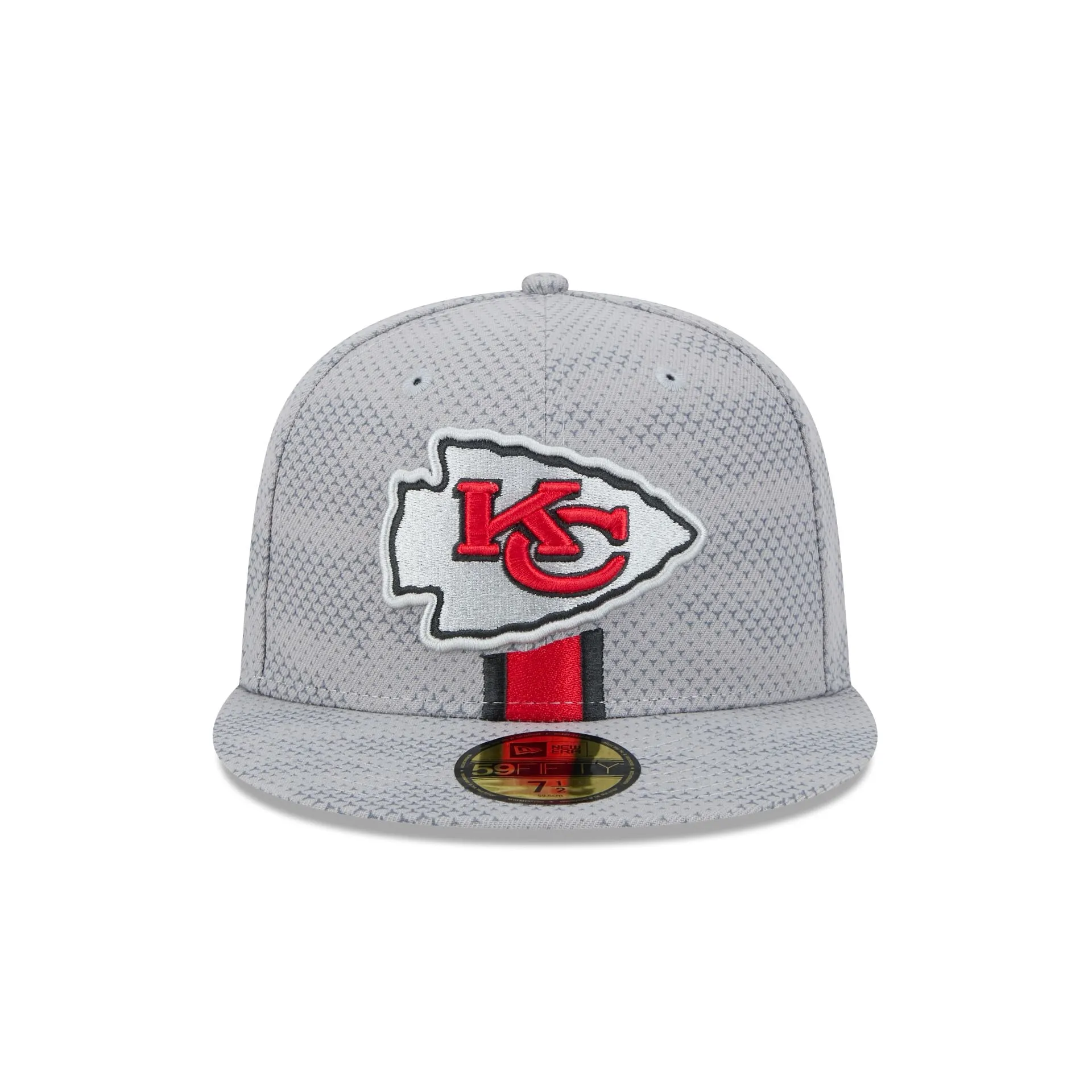 Kansas City Chiefs 2024 Sideline Gray 59FIFTY Fitted Hat sold by New Era product image thumbnail 2