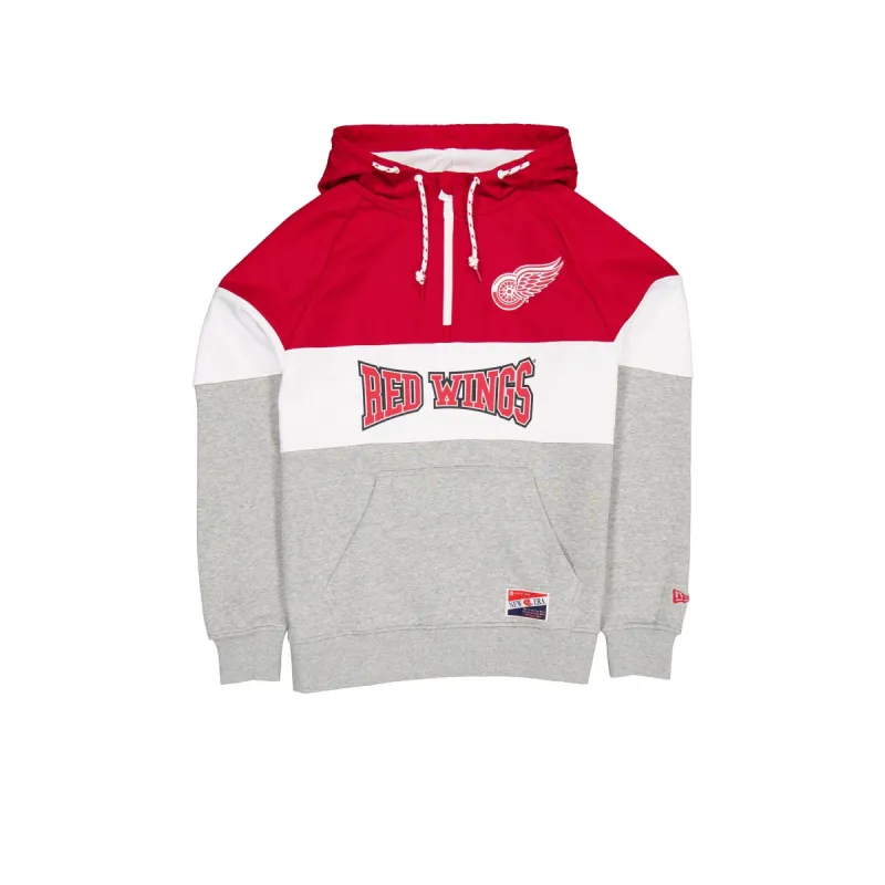 Detroit Red Wings Throwback Color Block Hoodie sold by New Era