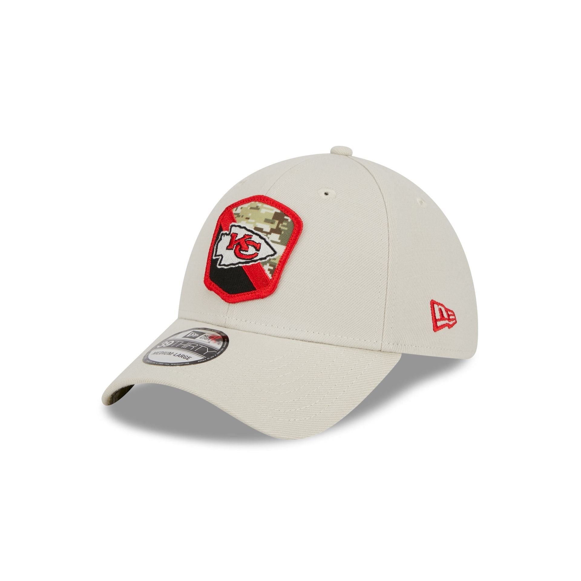 Kansas City Chiefs 2023 Salute to Service 39THIRTY Stretch Fit Hat sold by New Era product image thumbnail 3
