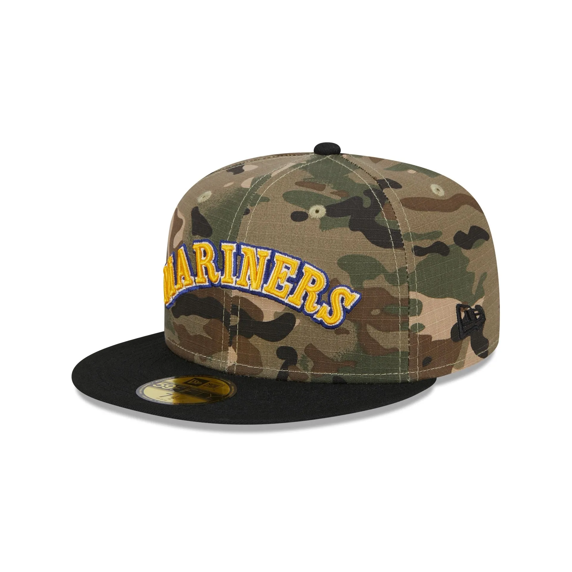 Seattle Mariners Camo Crown 59FIFTY Fitted Hat sold by New Era product image thumbnail 3
