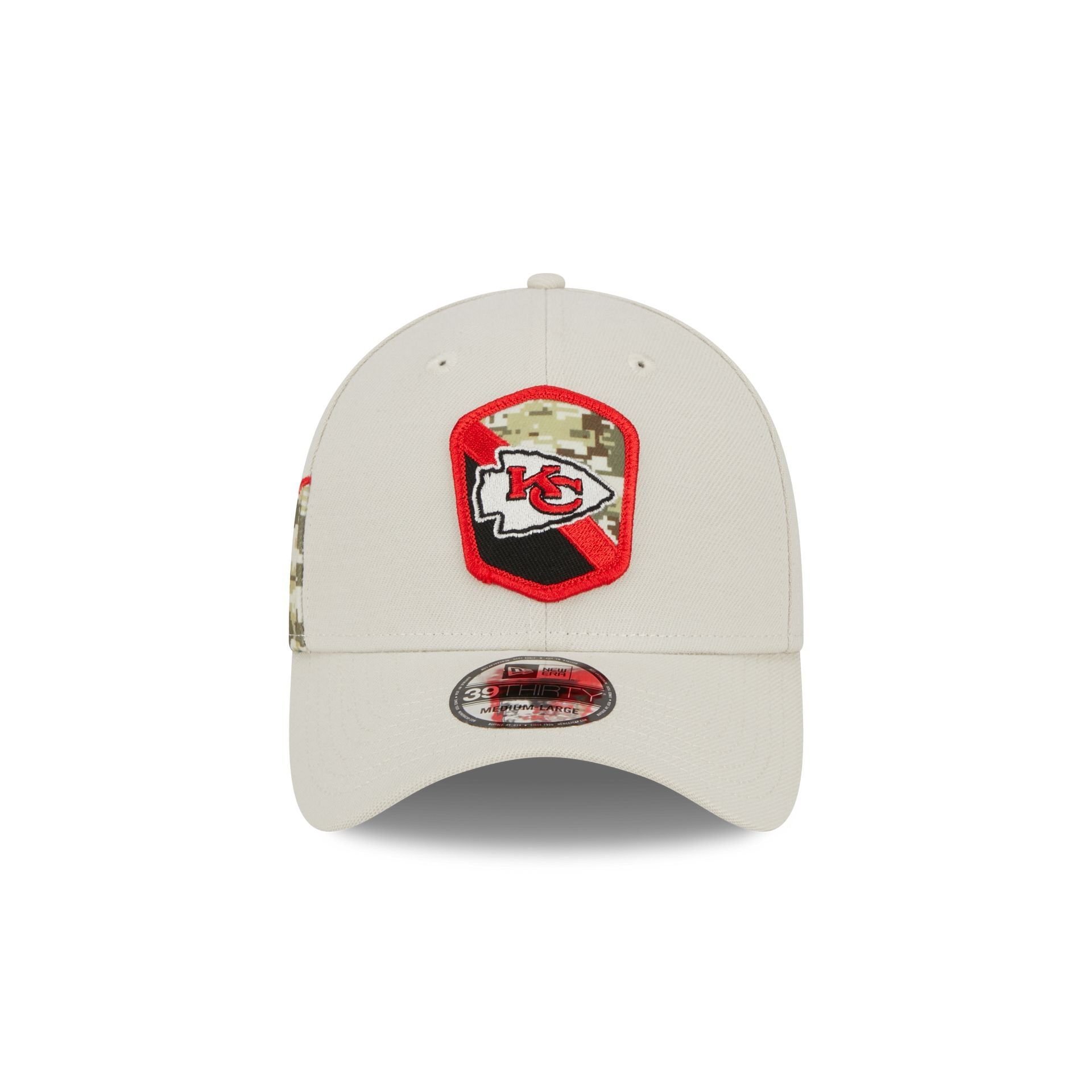 Kansas City Chiefs 2023 Salute to Service 39THIRTY Stretch Fit Hat sold by New Era product image thumbnail 2