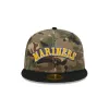 Seattle Mariners Camo Crown 59FIFTY Fitted Hat sold by New Era