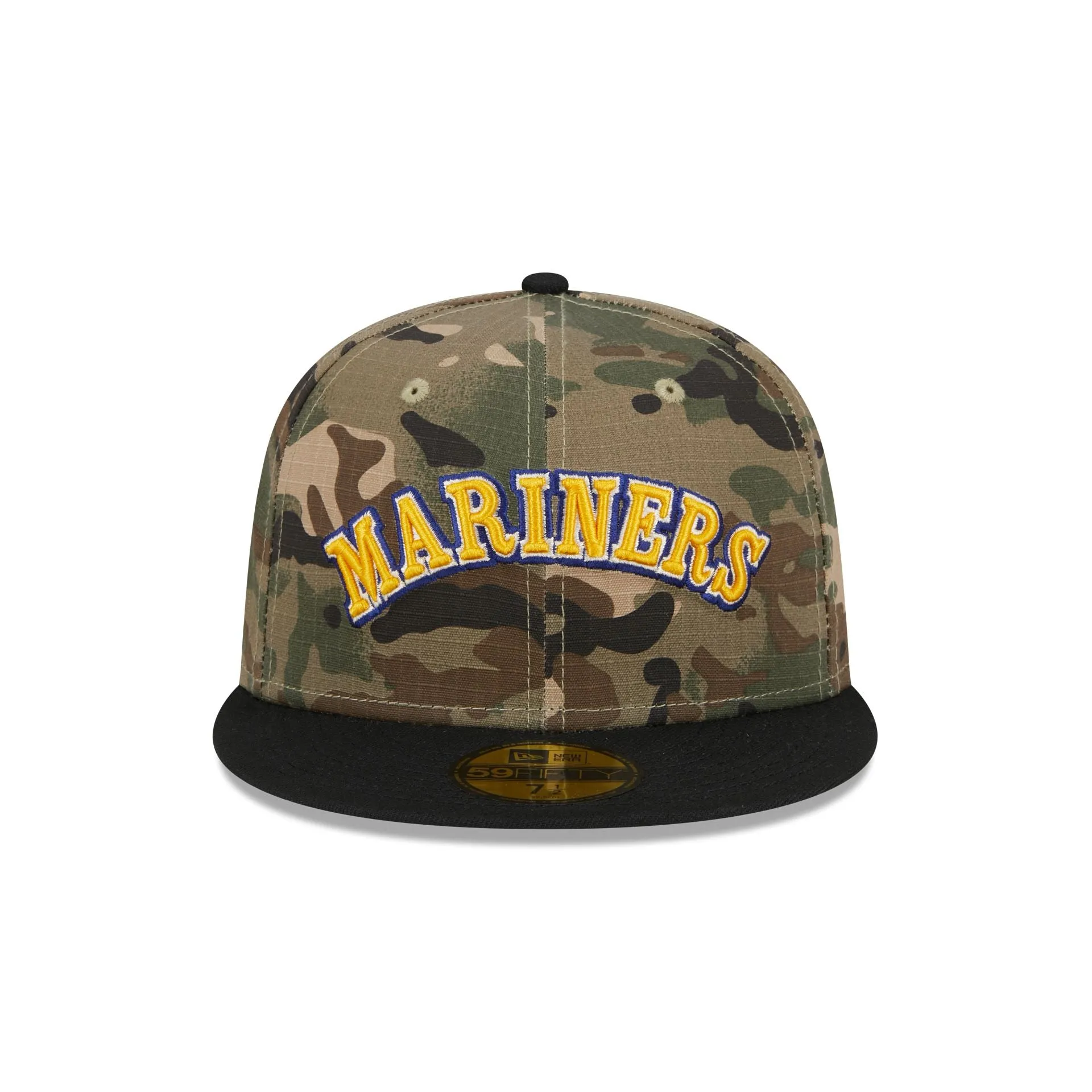 Seattle Mariners Camo Crown 59FIFTY Fitted Hat sold by New Era product image thumbnail 2