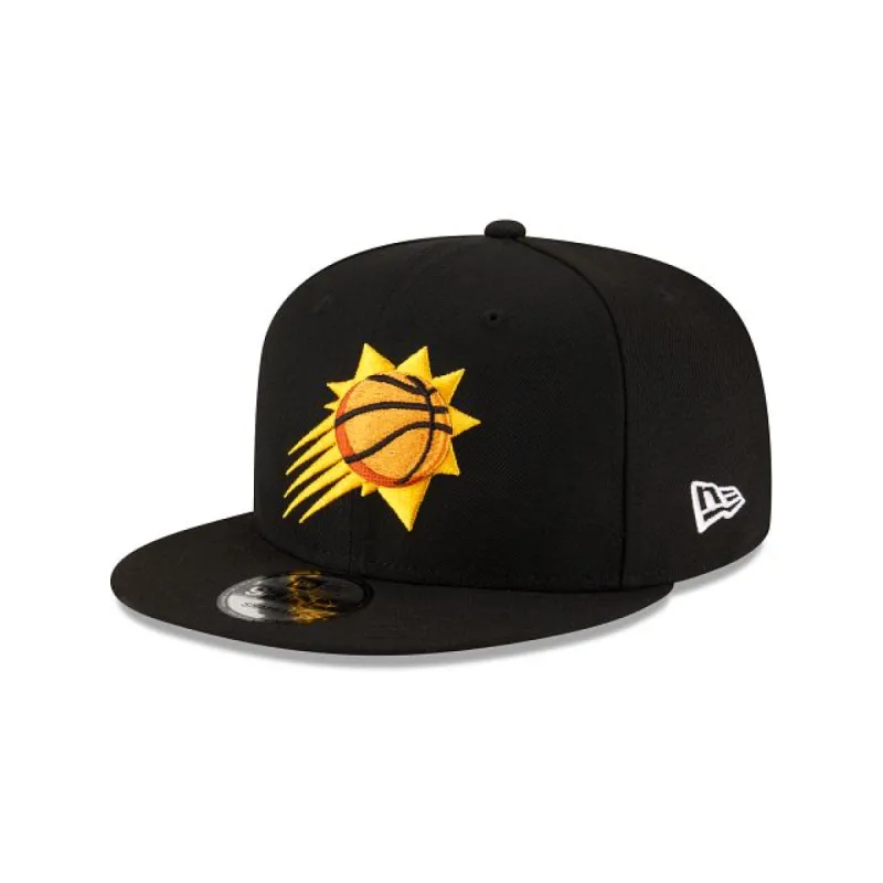 Phoenix Suns Basic Black 9FIFTY Snapback Hat sold by New Era