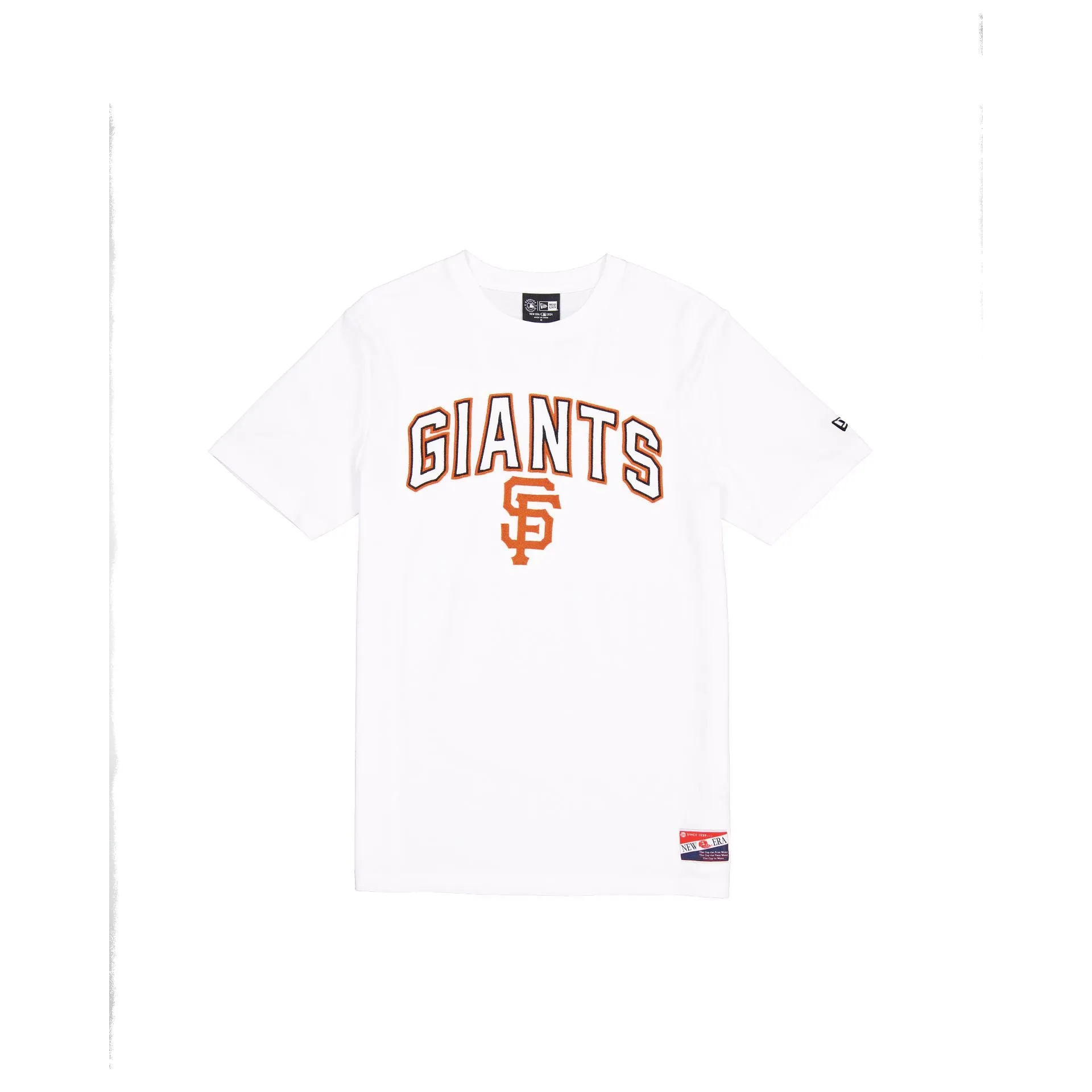 San Francisco Giants Throwback White T-Shirt sold by New Era