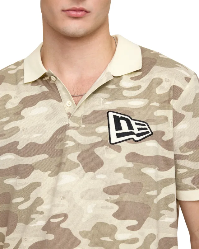 New Era Cap Fairway Camo Polo sold by New Era