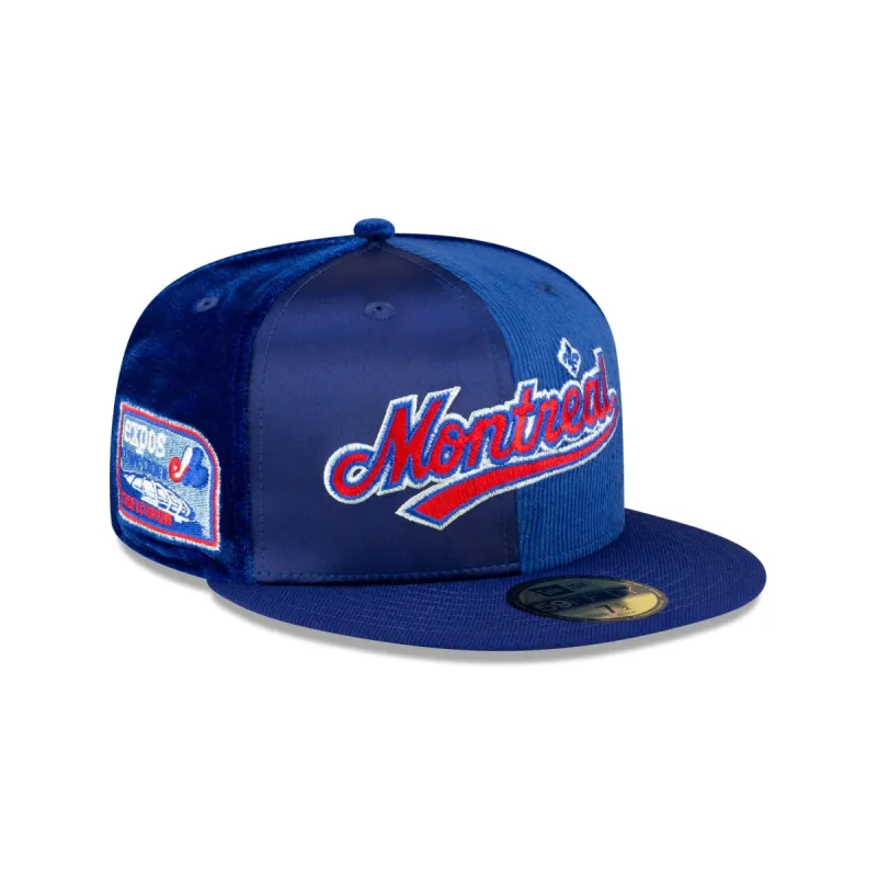 Just Caps Tri-Panel Montreal Expos 59FIFTY Fitted Hat sold by New Era