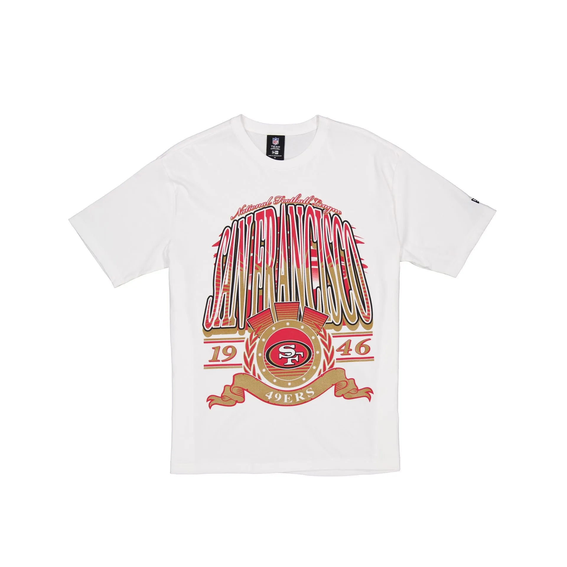 San Francisco 49ers Sport Classics White T-Shirt sold by New Era