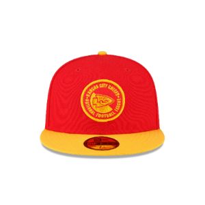 Kansas City Chiefs 2023 Sideline Team Patch 59FIFTY Fitted Hat sold by New Era