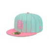 San Diego Padres Throwback Pinstripe 59FIFTY Fitted Hat sold by New Era
