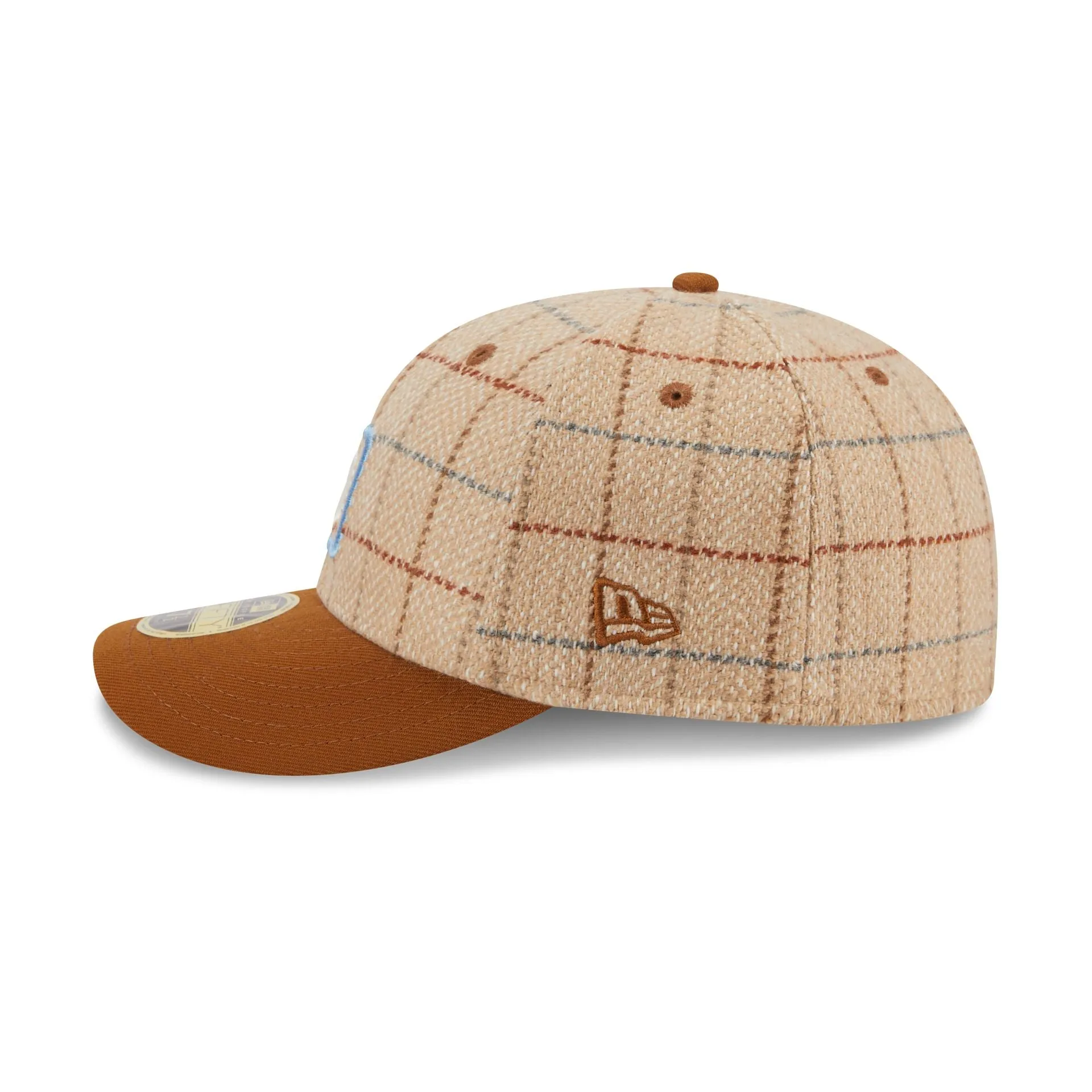 San Diego Padres Herringbone Check Low Profile 59FIFTY Fitted Hat sold by New Era product image thumbnail 5