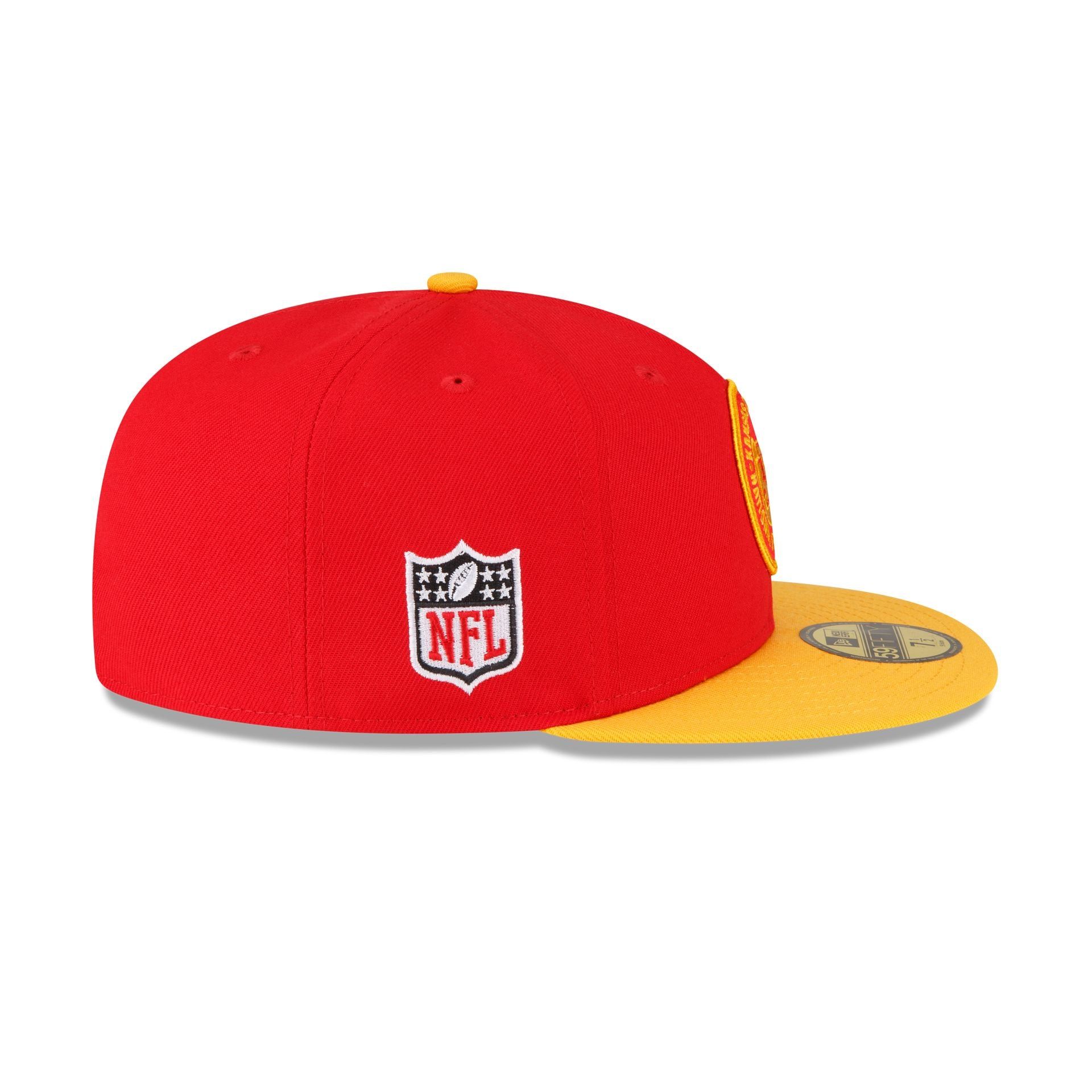 Kansas City Chiefs 2023 Sideline Team Patch 59FIFTY Fitted Hat sold by New Era product image thumbnail 4