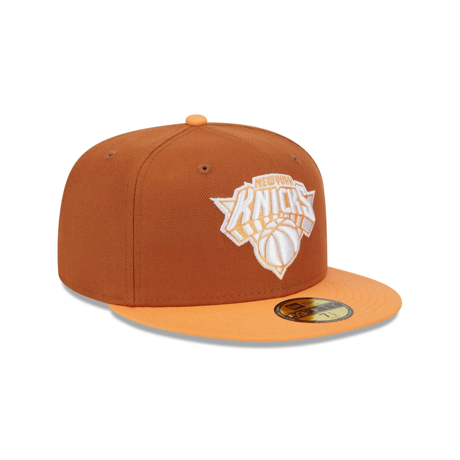 New York Knicks Color Pack Earthy Brown 59FIFTY Fitted Hat sold by New Era product image thumbnail 3