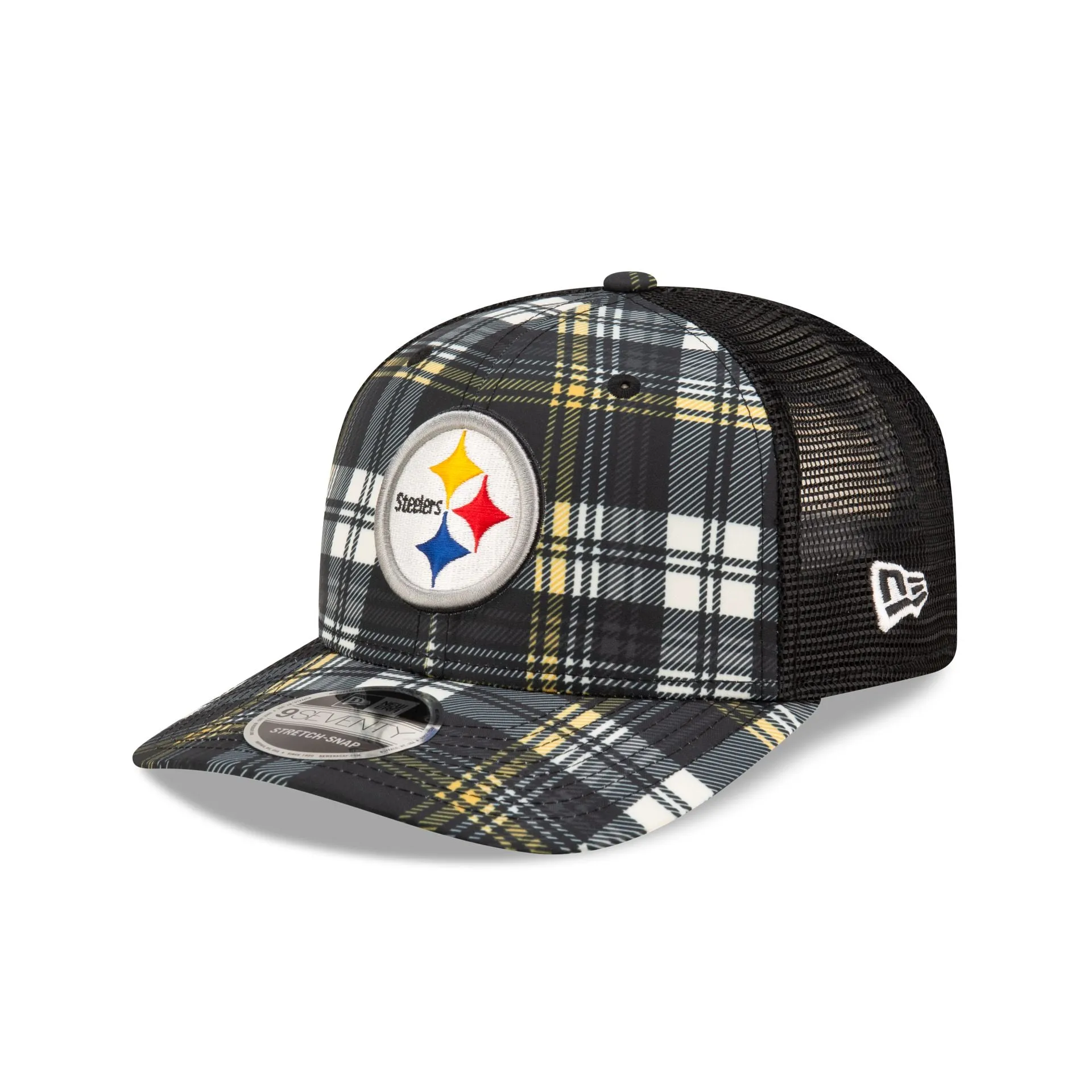 Pittsburgh Steelers 2024 Sideline Statement 9SEVENTY Stretch-Snap Hat sold by New Era