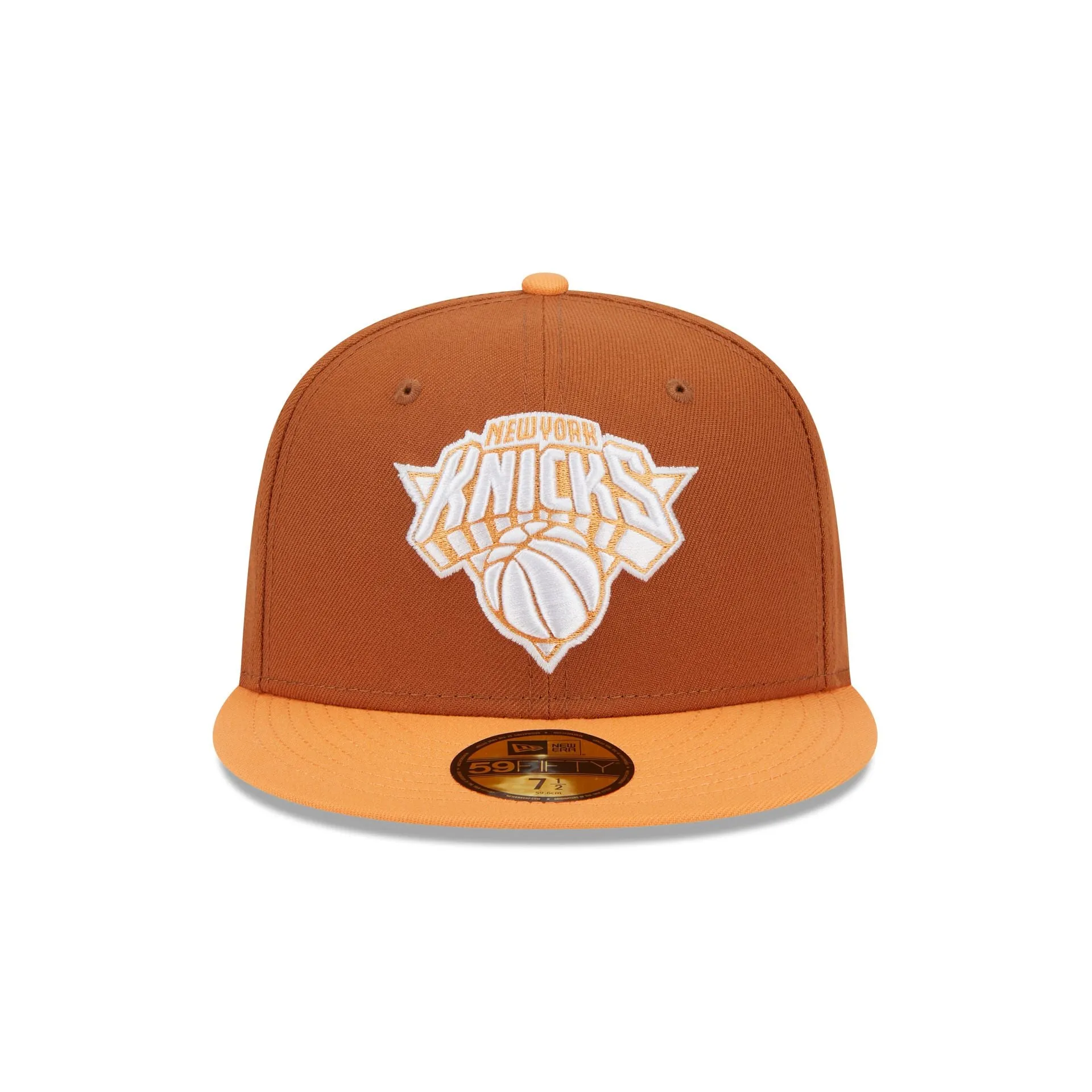 New York Knicks Color Pack Earthy Brown 59FIFTY Fitted Hat sold by New Era product image thumbnail 2
