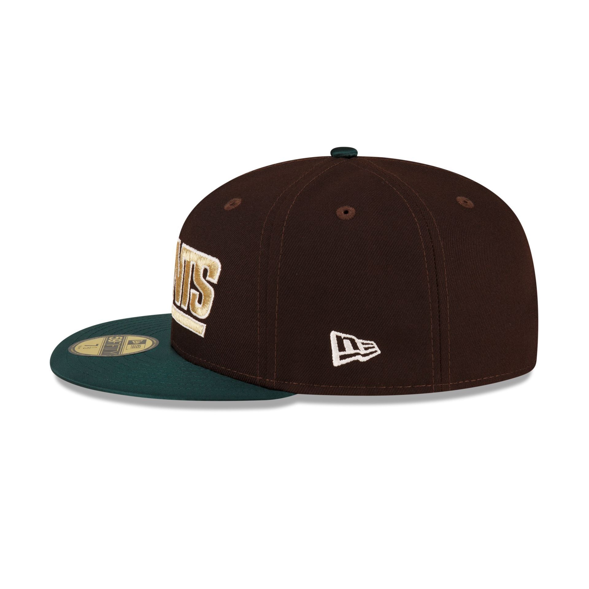 Just Caps Green Satin New York Giants 59FIFTY Fitted Hat sold by New Era product image thumbnail 4
