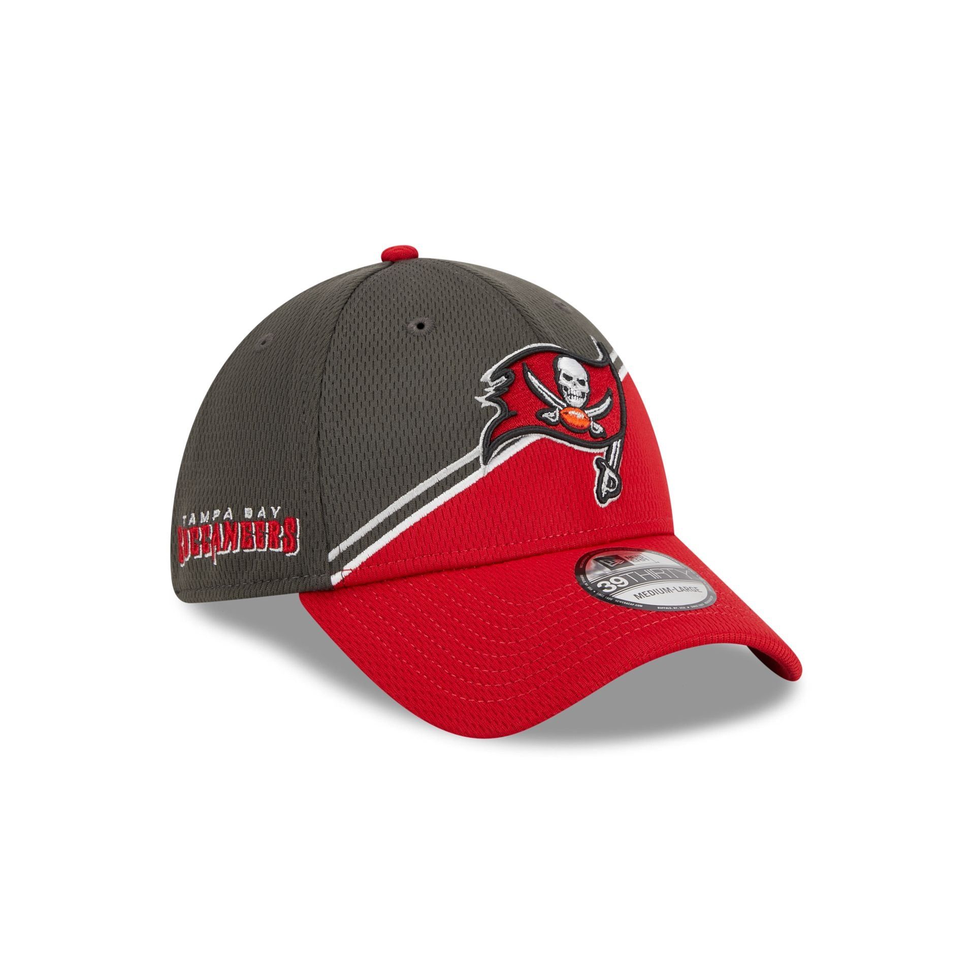 Tampa Bay Buccaneers 2023 Sideline 39THIRTY Stretch Fit Hat sold by New Era