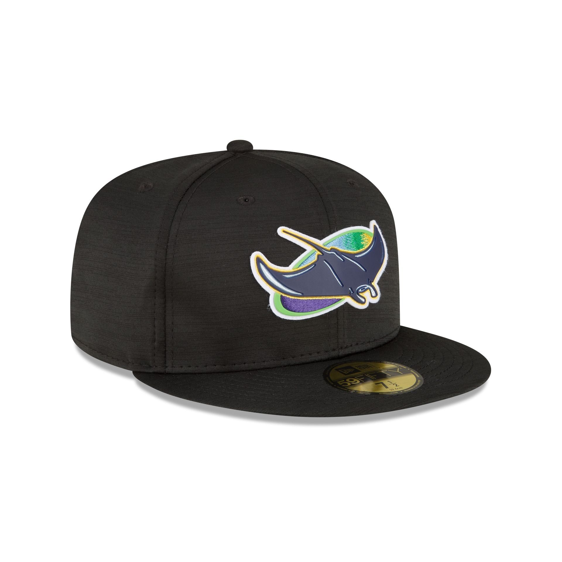 Tampa Bay Rays 2023 Clubhouse Black 59FIFTY Fitted Hat sold by New Era product image thumbnail 3
