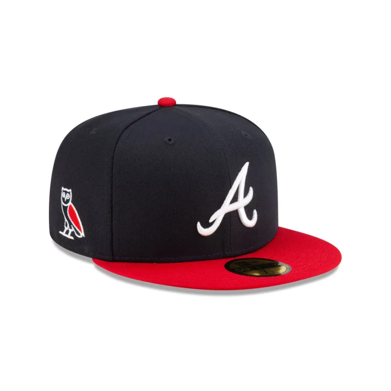 OVO X Atlanta Braves 59FIFTY Fitted Hat sold by New Era