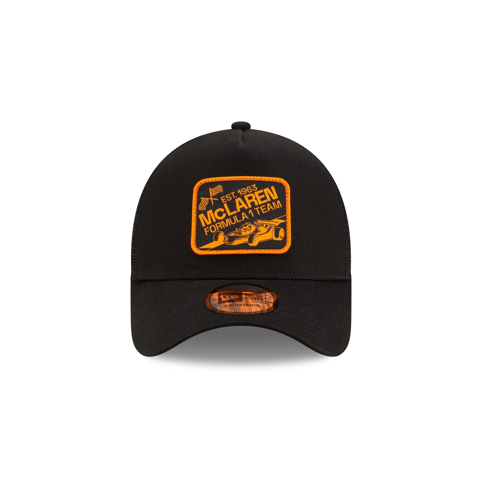 McLaren Formula 1 Team Graphic Patch Black 9FORTY A-Frame Trucker sold by New Era product image thumbnail 2
