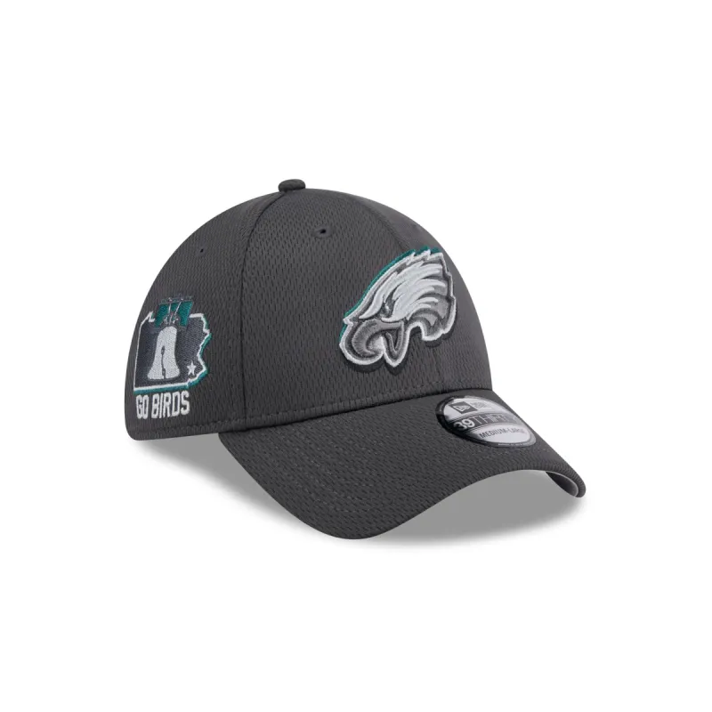 Philadelphia Eagles 2024 Draft 39THIRTY Stretch Fit Hat sold by New Era
