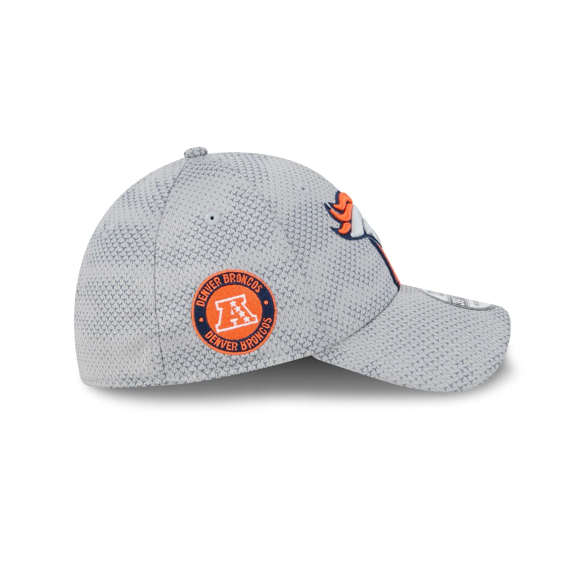Denver Broncos 2024 Sideline Gray 39THIRTY Stretch Fit Hat sold by New Era product image thumbnail 4