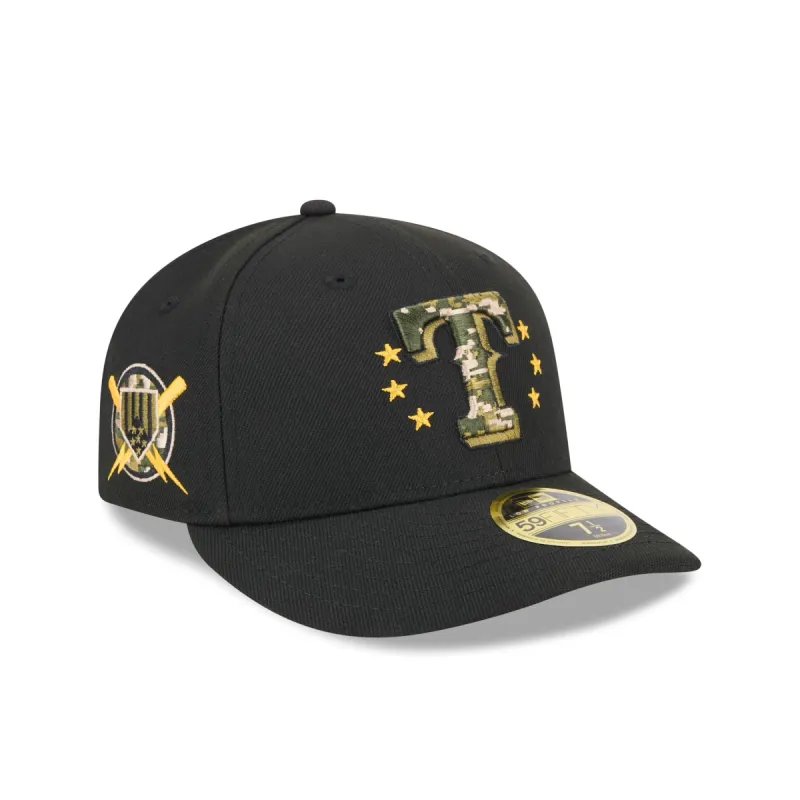 Texas Rangers Armed Forces Day 2024 Low Profile 59FIFTY Fitted Hat sold by New Era