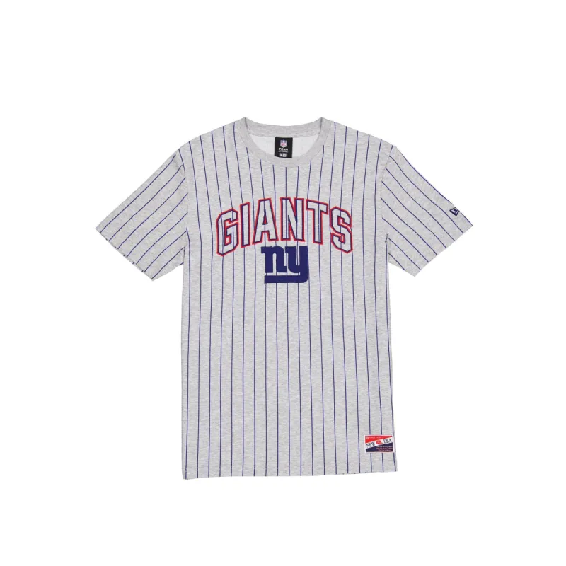 New York Giants Throwback Gray Pinstripe T-Shirt sold by New Era