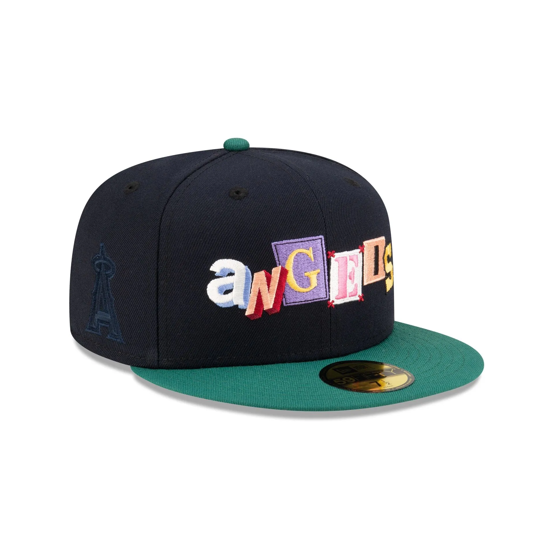 Just Caps Note Pack Los Angeles Angels 59FIFTY Fitted Hat sold by New Era