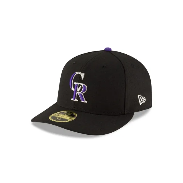 Colorado Rockies Authentic Collection Low Profile 59FIFTY Fitted Hat sold by New Era