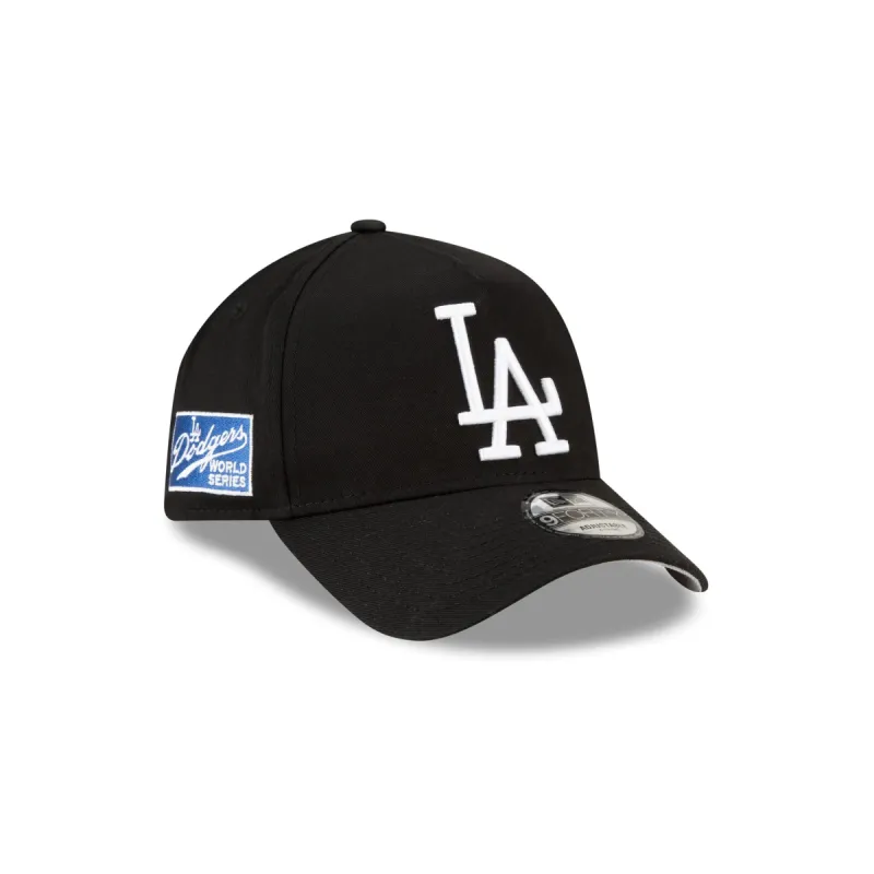 Los Angeles Dodgers Color Flip Black 9FORTY A-Frame Snapback Hat sold by New Era