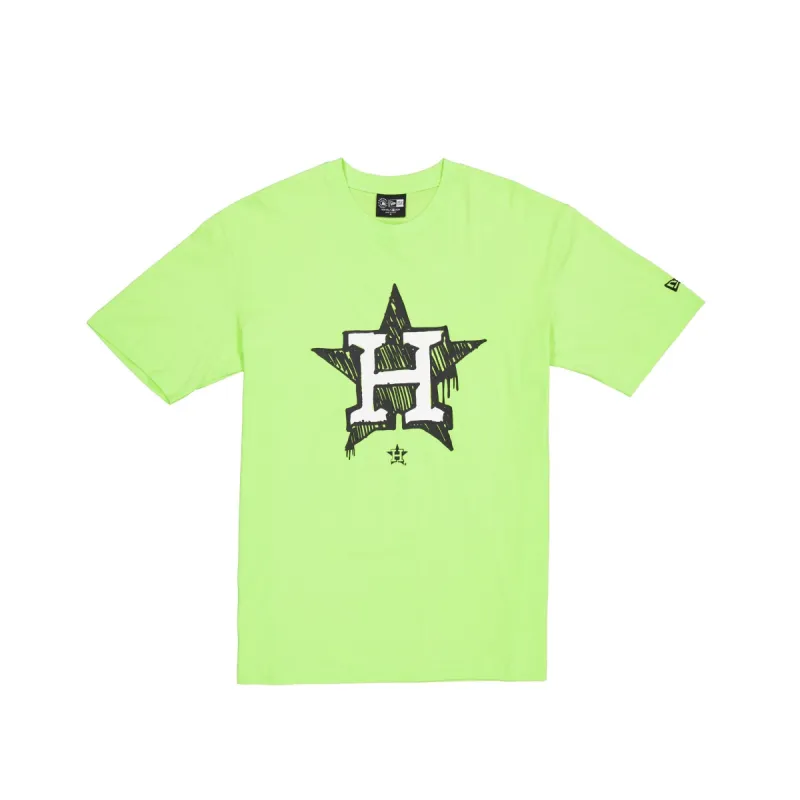 Houston Astros Hi Vis Doodle T-Shirt sold by New Era