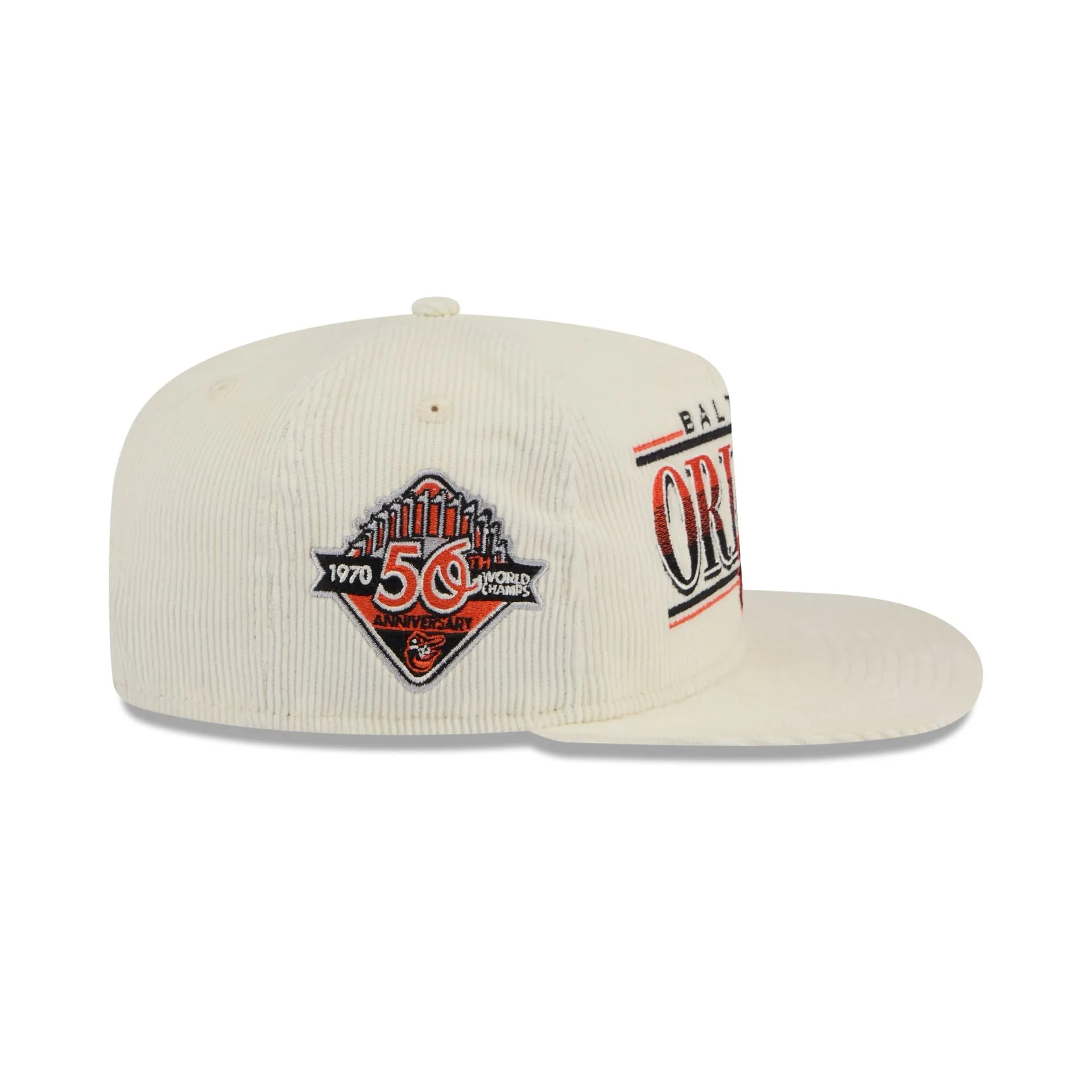 Baltimore Orioles Throwback Corduroy Golfer Hat sold by New Era product image thumbnail 4