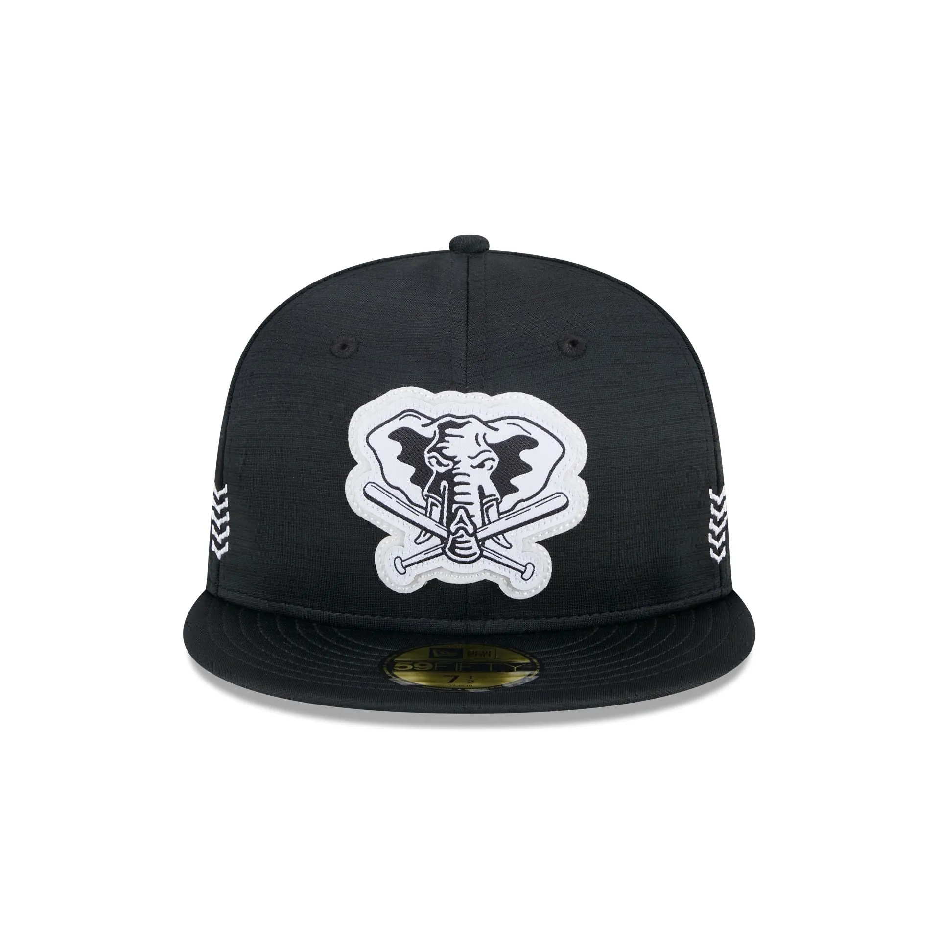 Oakland Athletics 2024 Clubhouse Black 59FIFTY Fitted Hat sold by New Era product image thumbnail 2