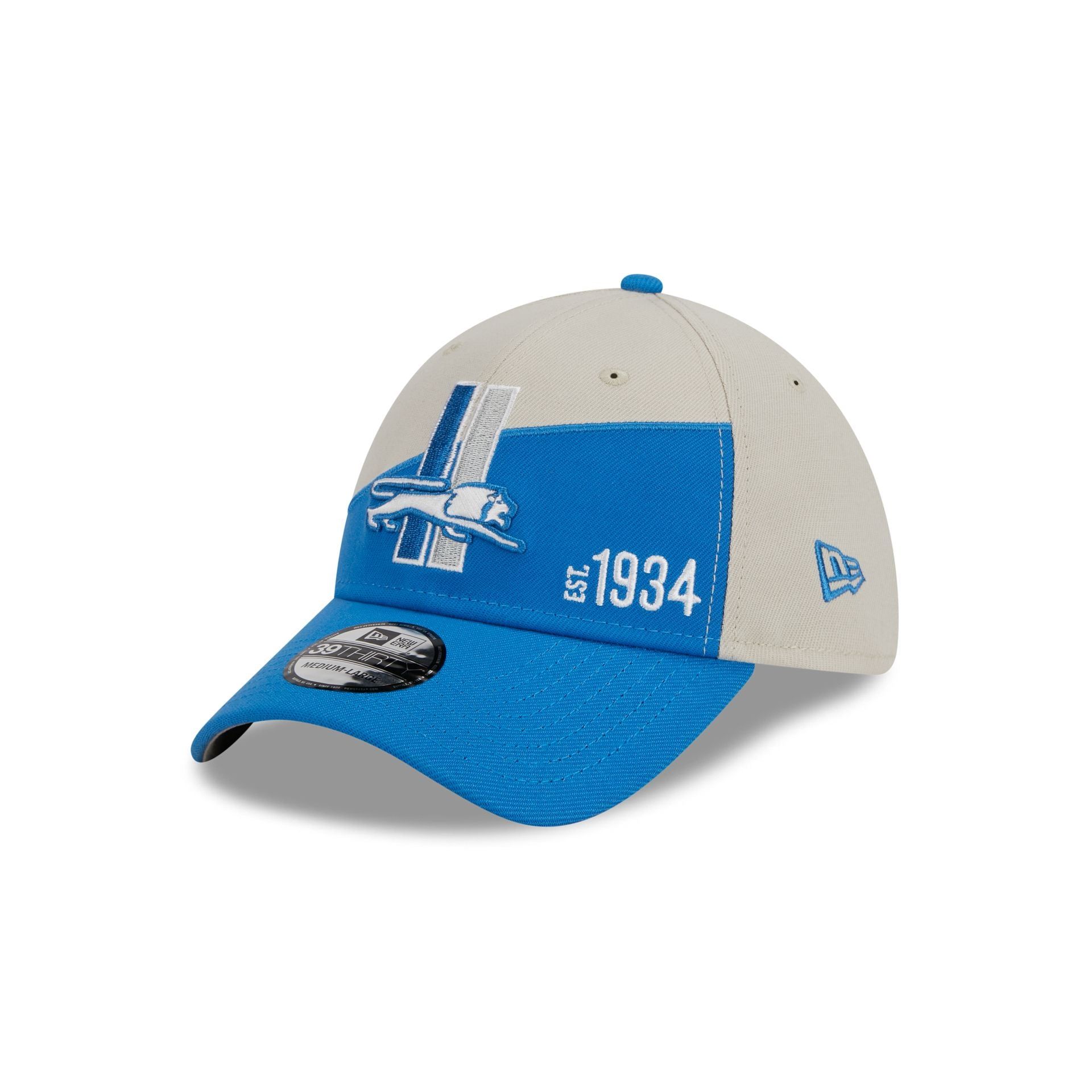 Detroit Lions 2023 Sideline Historic 39THIRTY Stretch Fit Hat sold by New Era