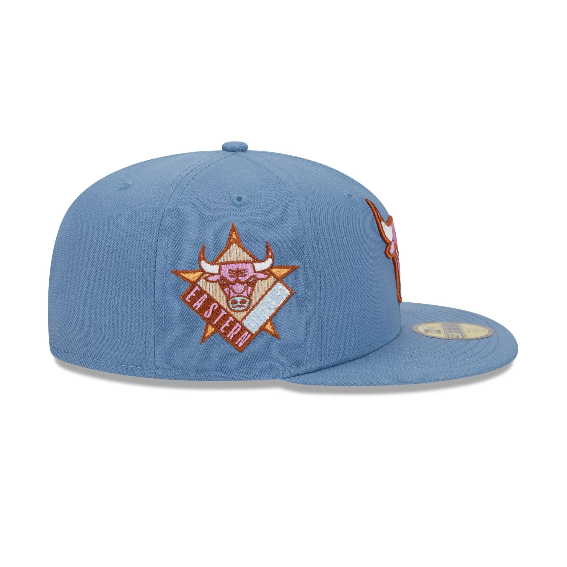 Chicago Bulls Color Pack Faded Blue 59FIFTY Fitted Hat sold by New Era product image thumbnail 4