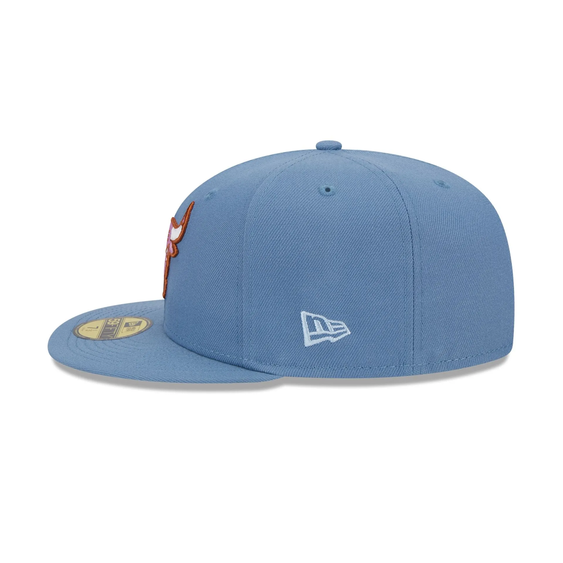 Chicago Bulls Color Pack Faded Blue 59FIFTY Fitted Hat sold by New Era product image thumbnail 5