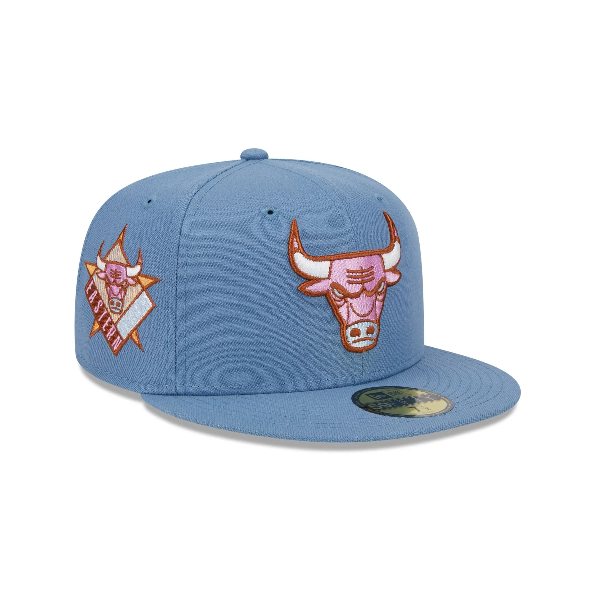 Chicago Bulls Color Pack Faded Blue 59FIFTY Fitted Hat sold by New Era